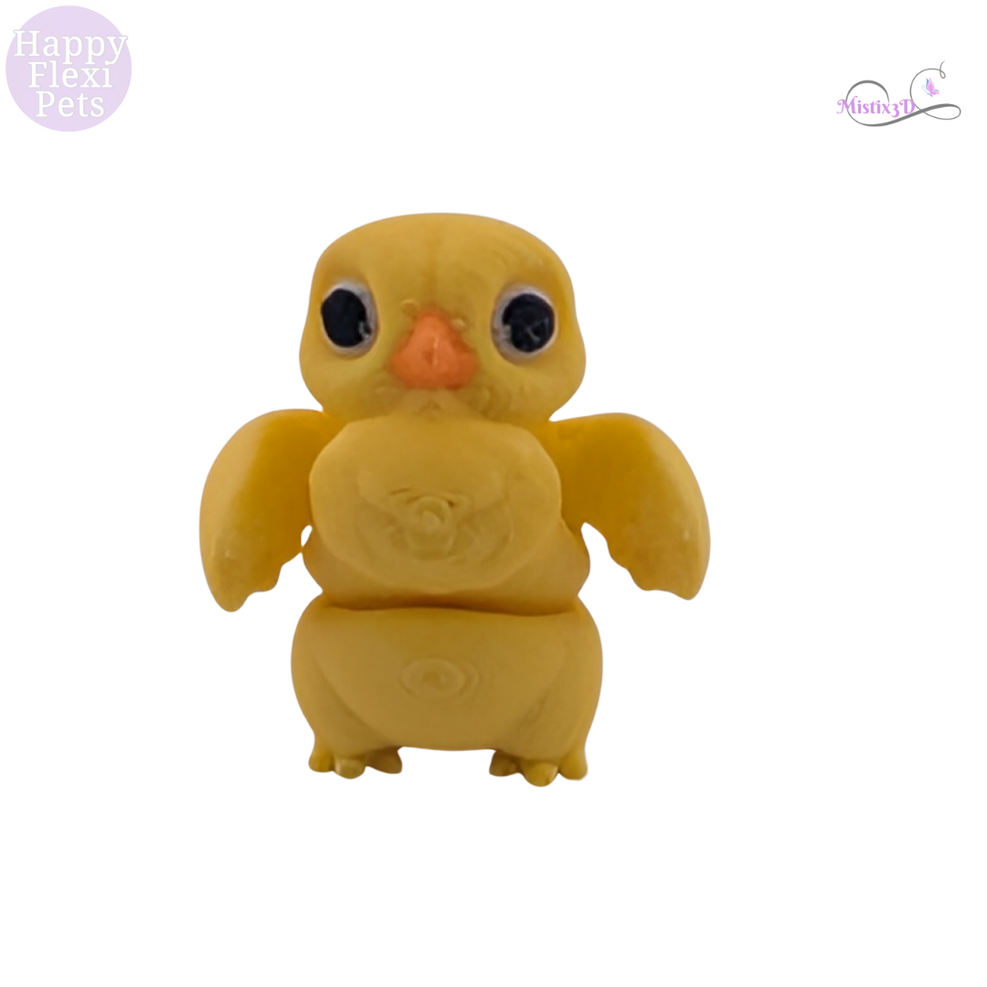 Hatching Soon: The New Articulated Easter Chick at Mistix3D
