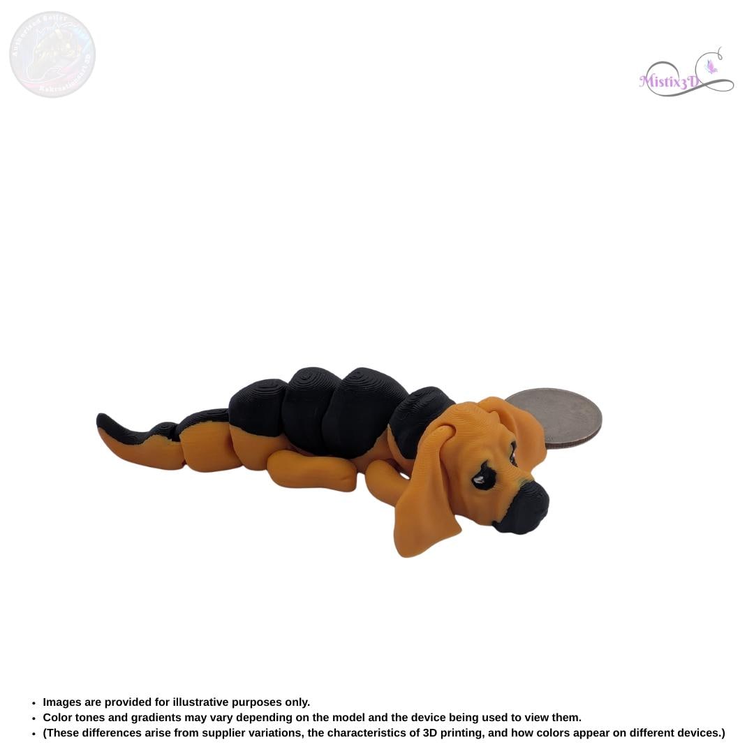 On the Right Track: The New Bloodhound Arrives at Mistix3D! 🐕