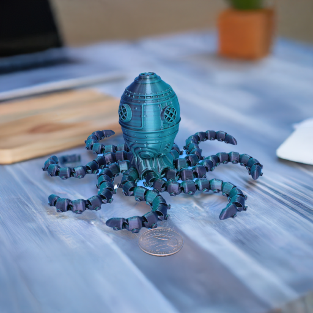 Articulating Octopus | 3D Printed Octogauge