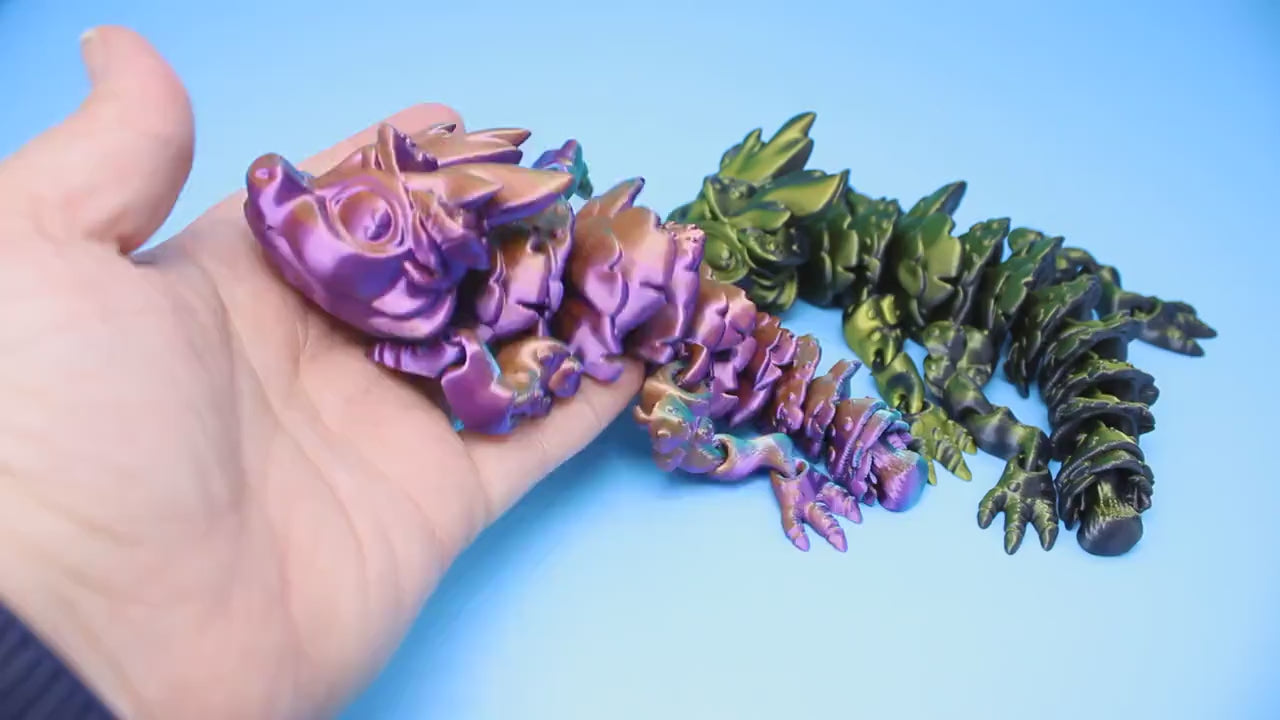 Fungus Tiny Dragon 3D Printed Articulating