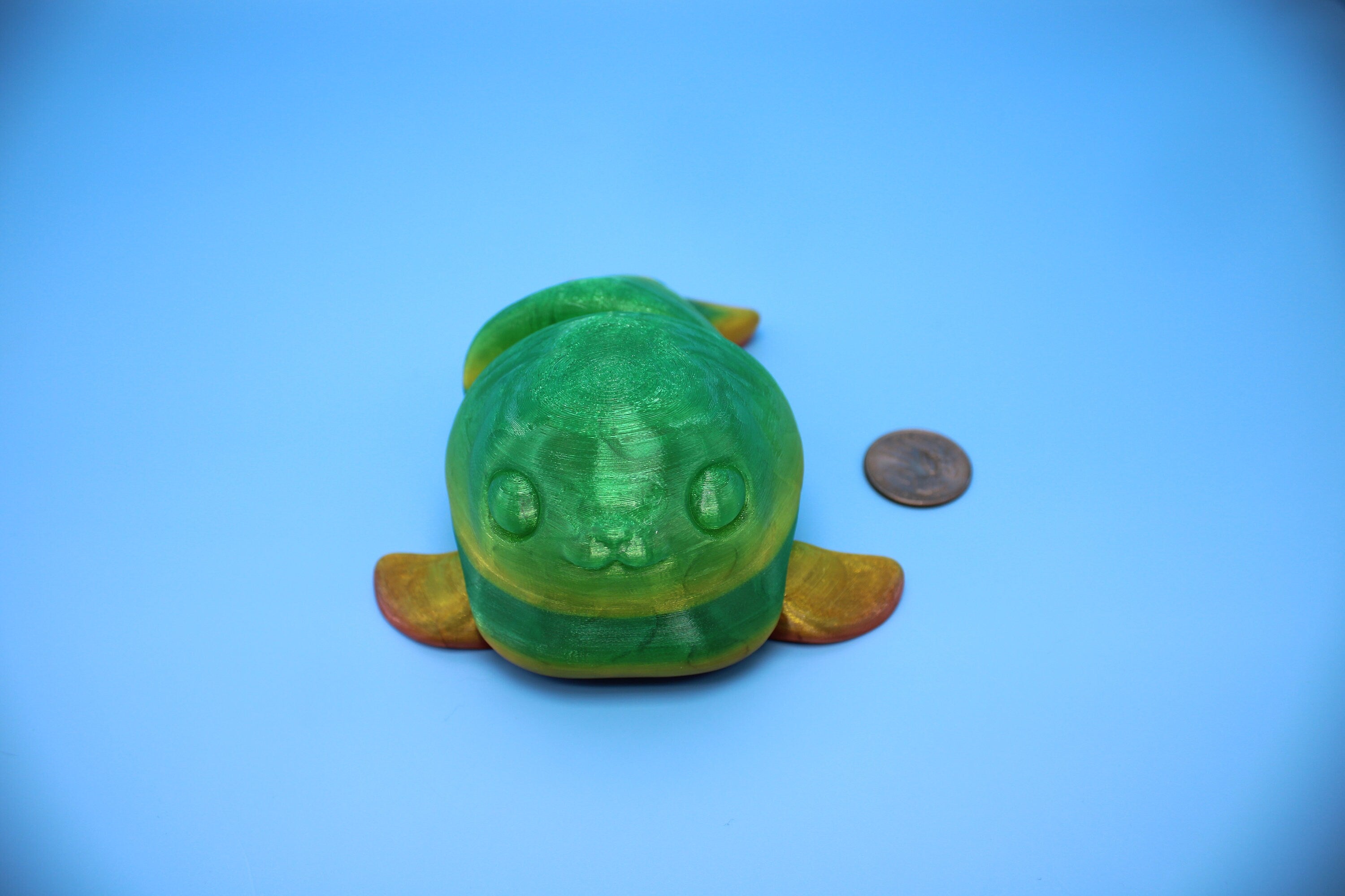 Flexible (TPU) | Articulating Seal | 3D Printed Cute Seal | Sensory Toy | Fidget Toy | Articulating Seal.