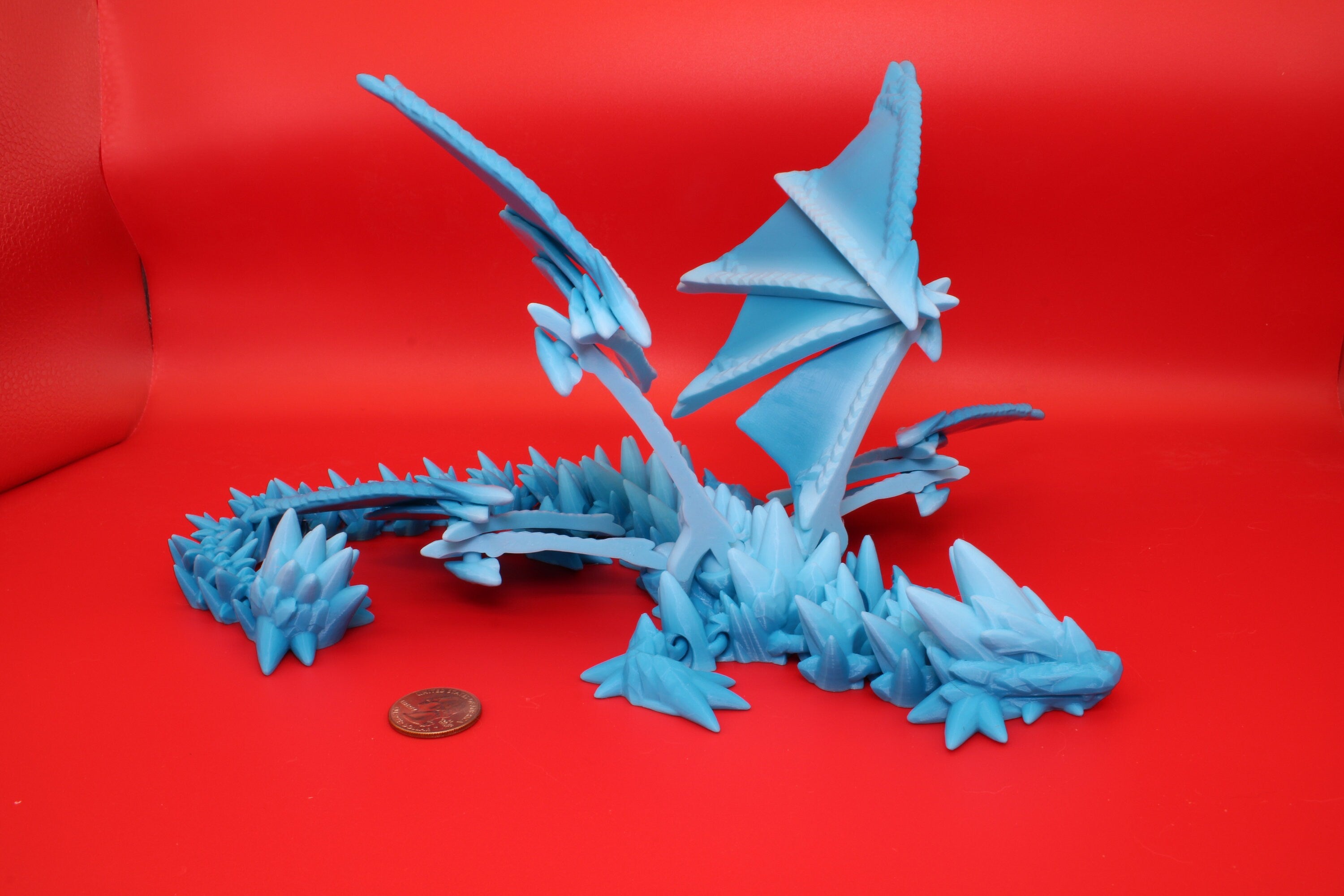 3d Printed Articulated Dragon