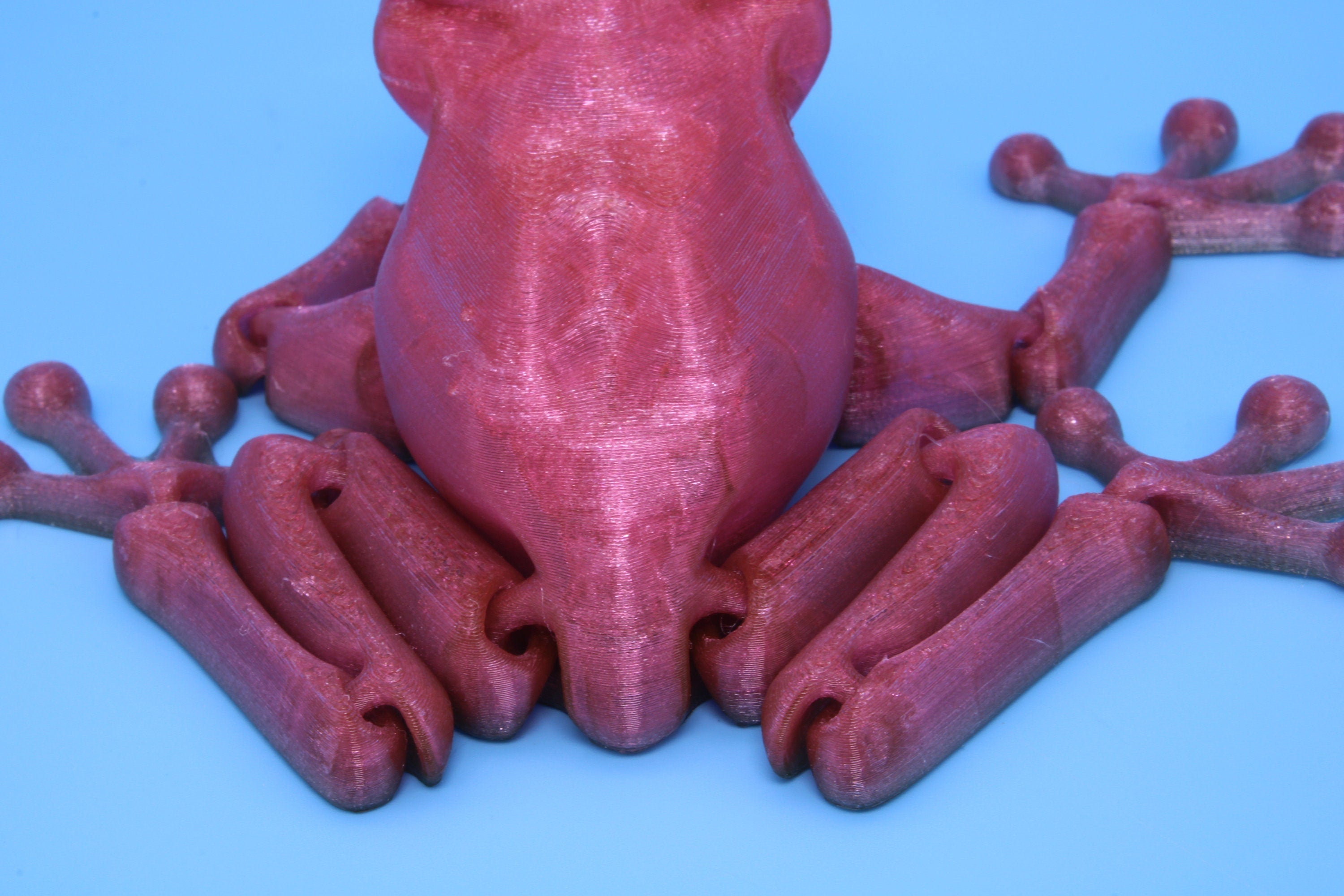 Frog- Articulating Frog | 3D printed