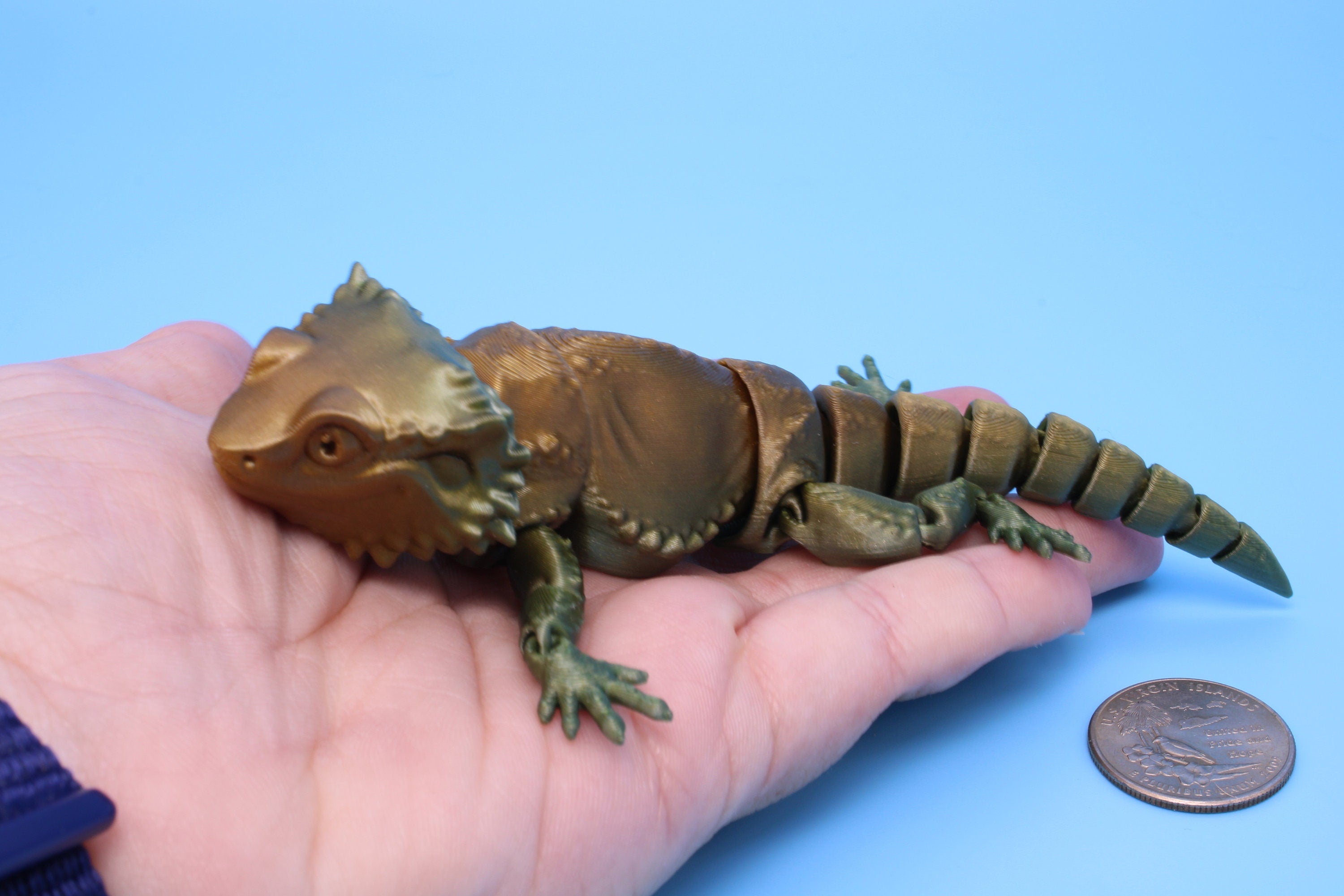 Bearded Dragon -3D Printed 6in.