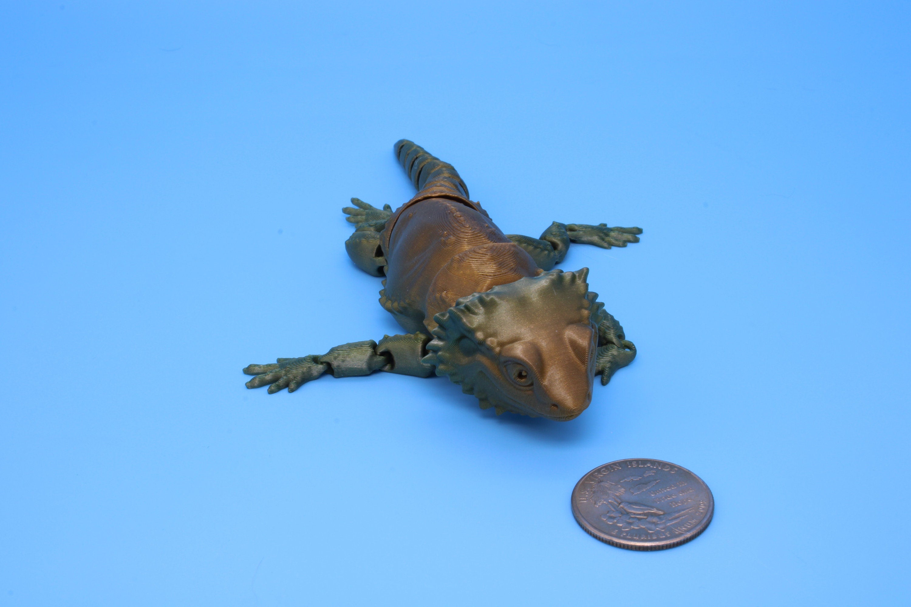 Bearded Dragon -3D Printed 6in.