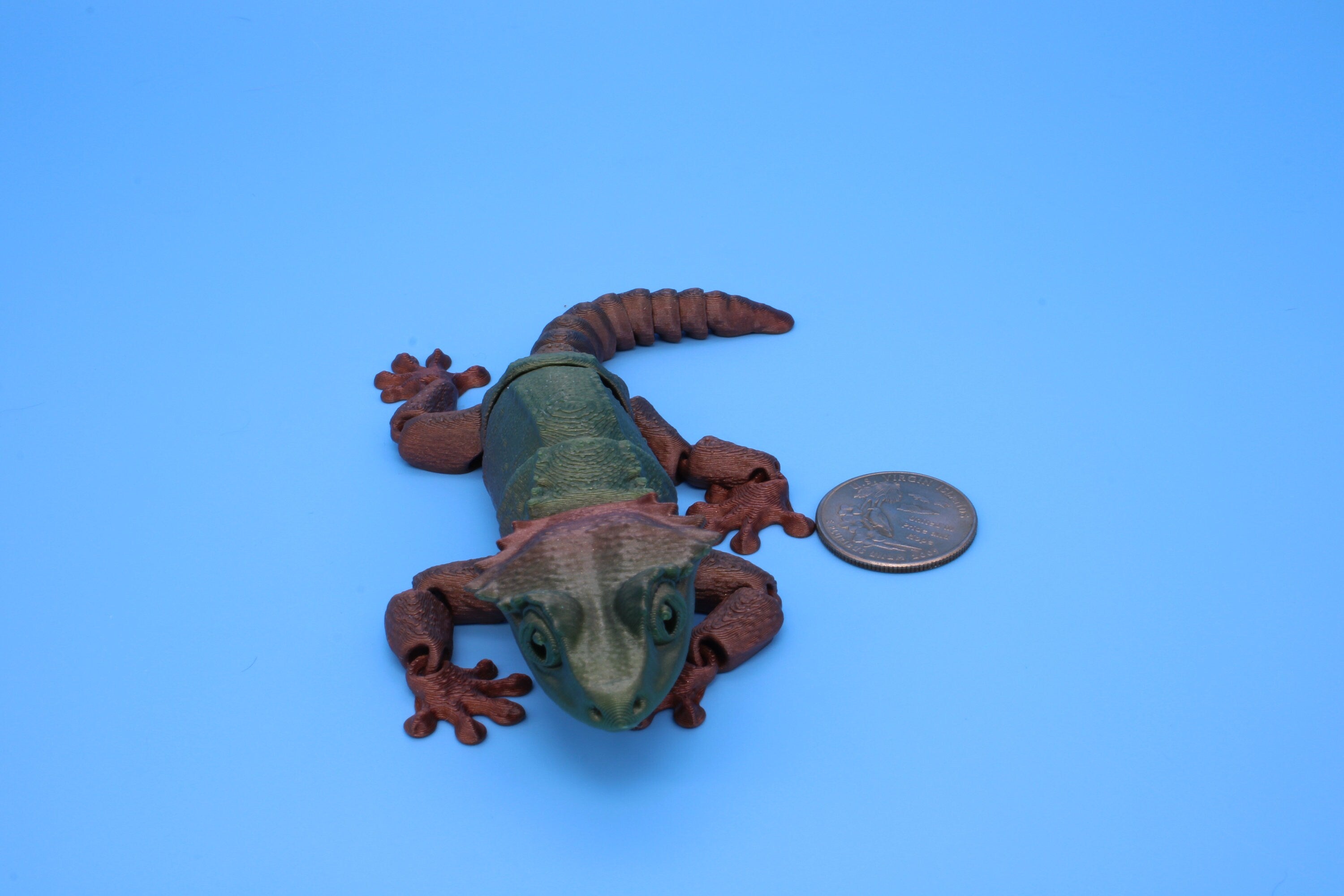 Gargoyle Gecko -3D Printed 6in.