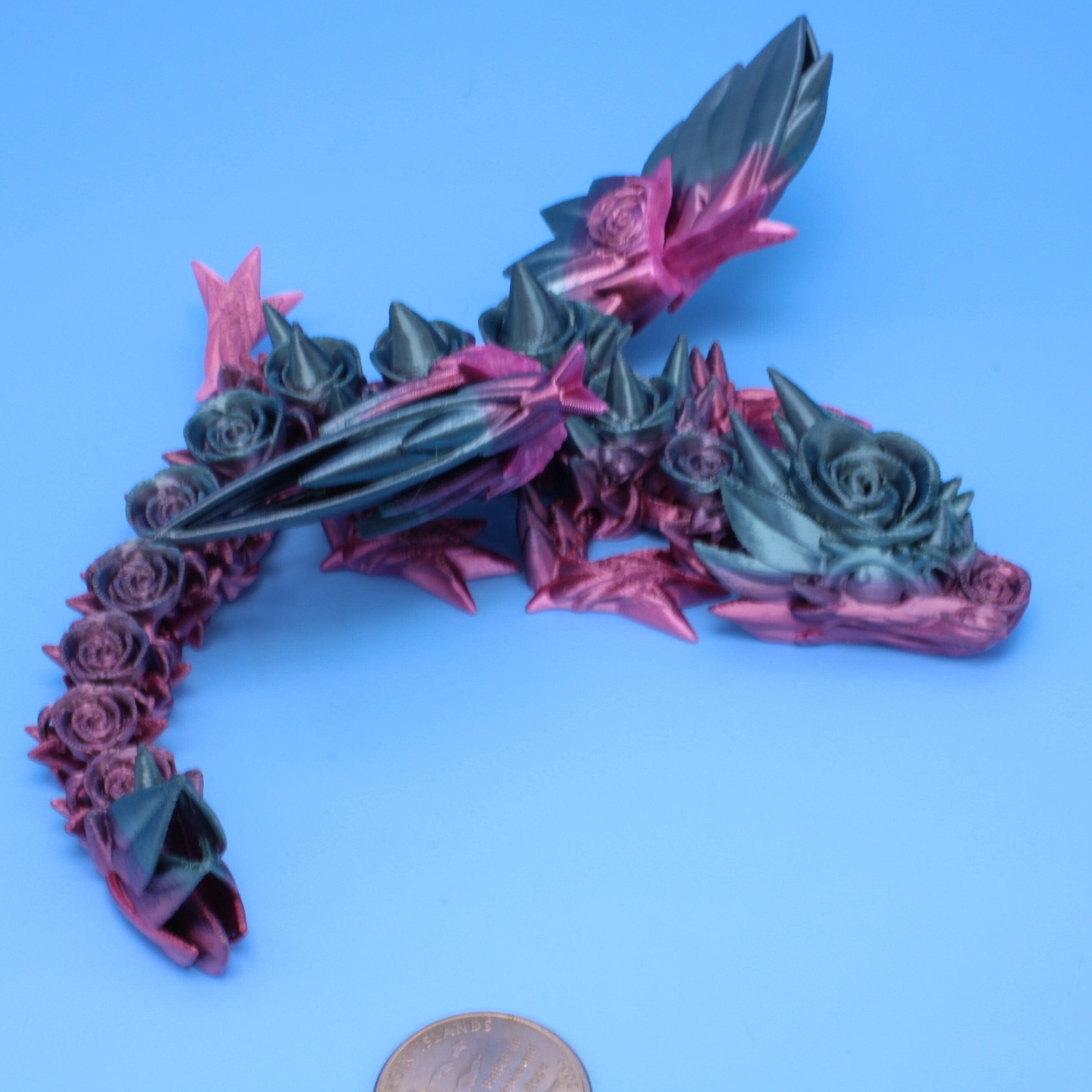 Baby Rose Wing Dragon | 8.5 in.