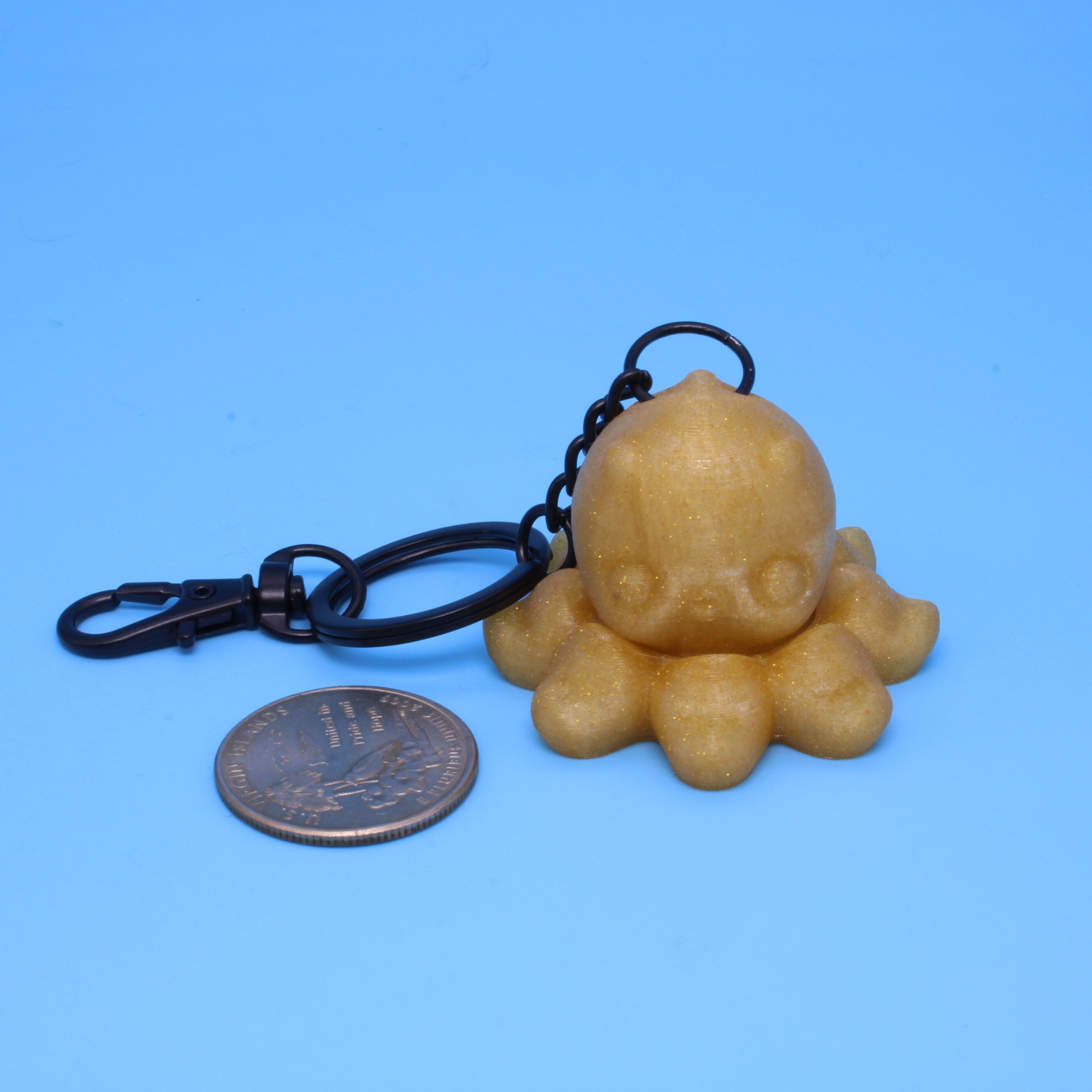 Spinner Octopus Keychain | 3D Printed
