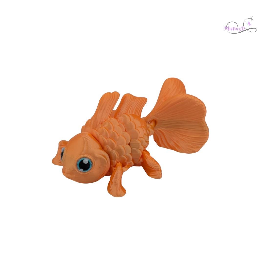 Meet Your New Favorite Desk Companion: The Articulated Goldfish 🎏