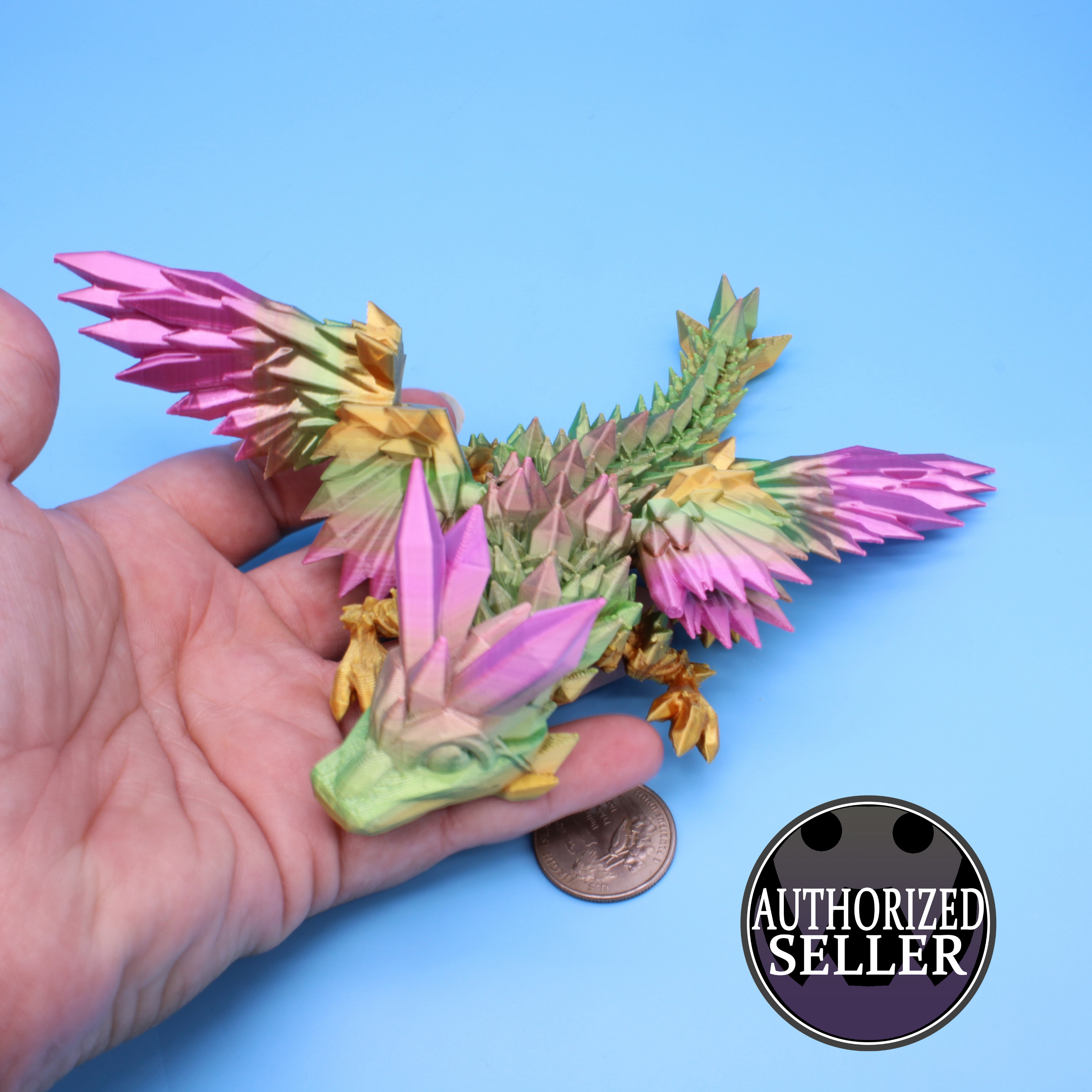LIVE / Surprise Baby Crystal Wing Dragon | 3D Printed Figurine