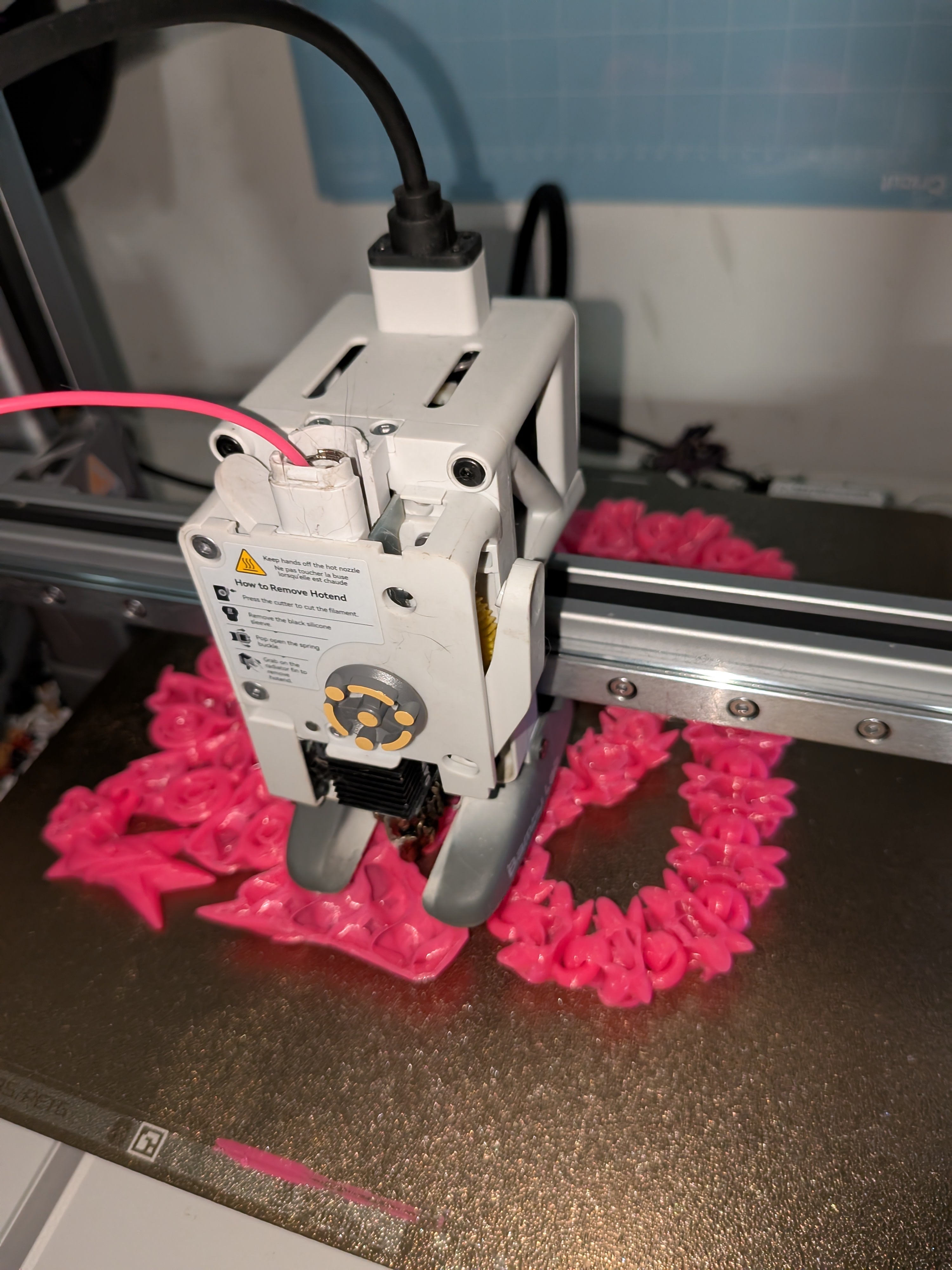 Rose Dragon- Pink | 3D Printed TPU | Fidget, Sensory Toy Dragon, Desk Toys. 29 in.