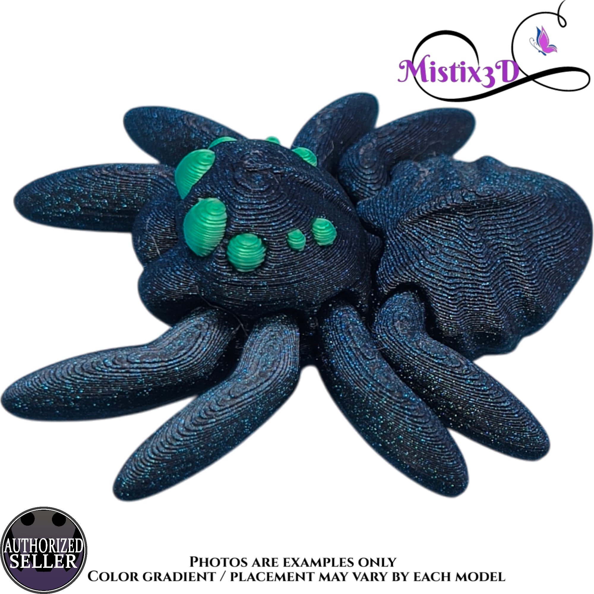 Tiny Spider 3D printed Authorized Seller