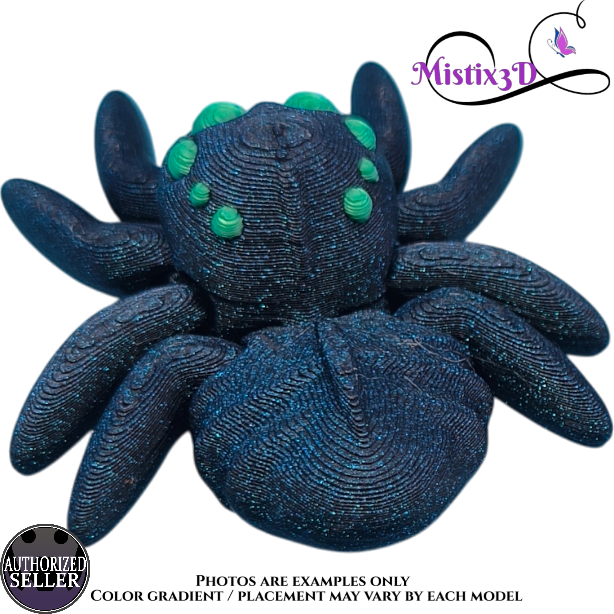 Tiny Spider 3D printed Authorized Seller