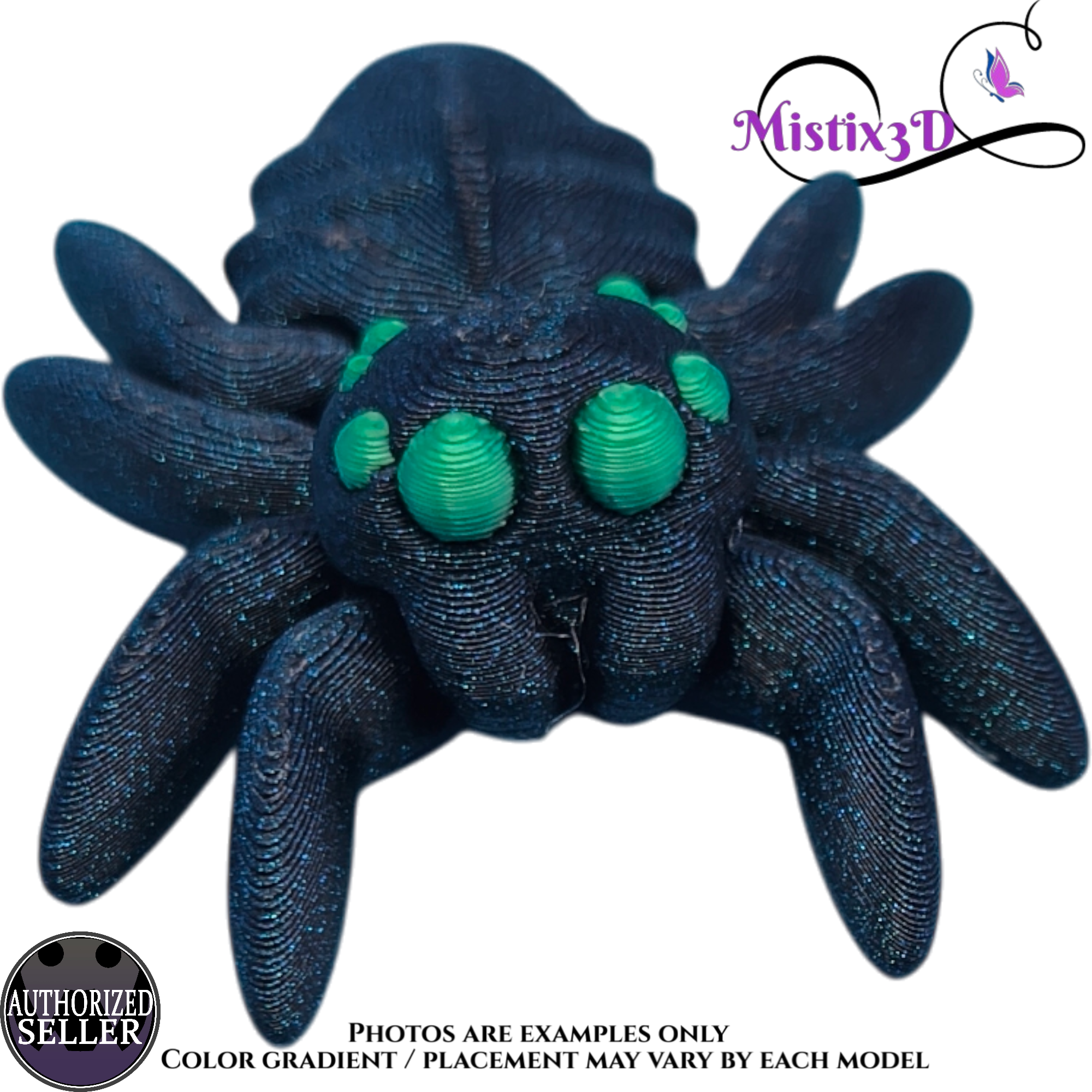 Tiny Spider 3D printed Authorized Seller