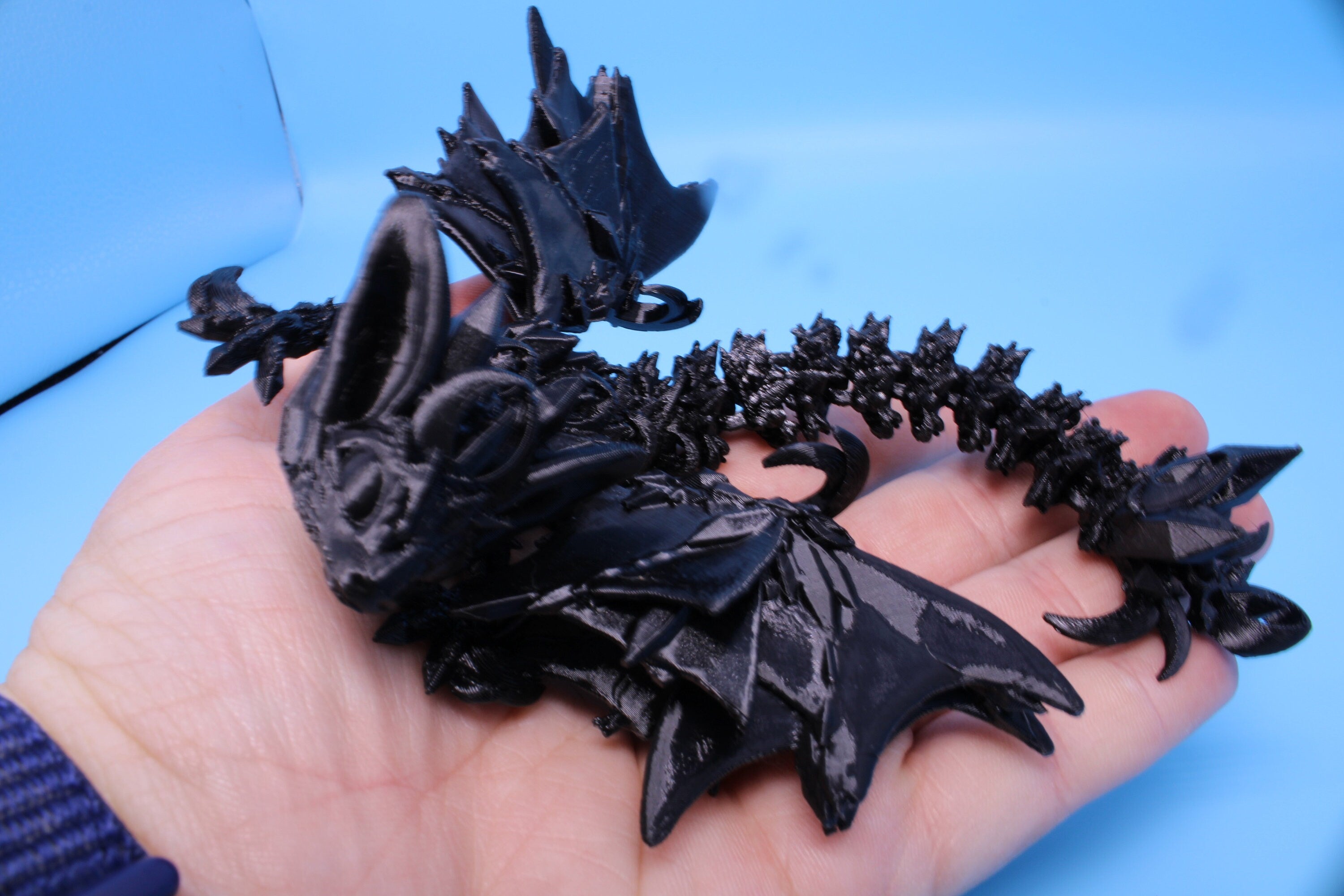 Miniature Flexible Bat Dragon, Articulating Dragon