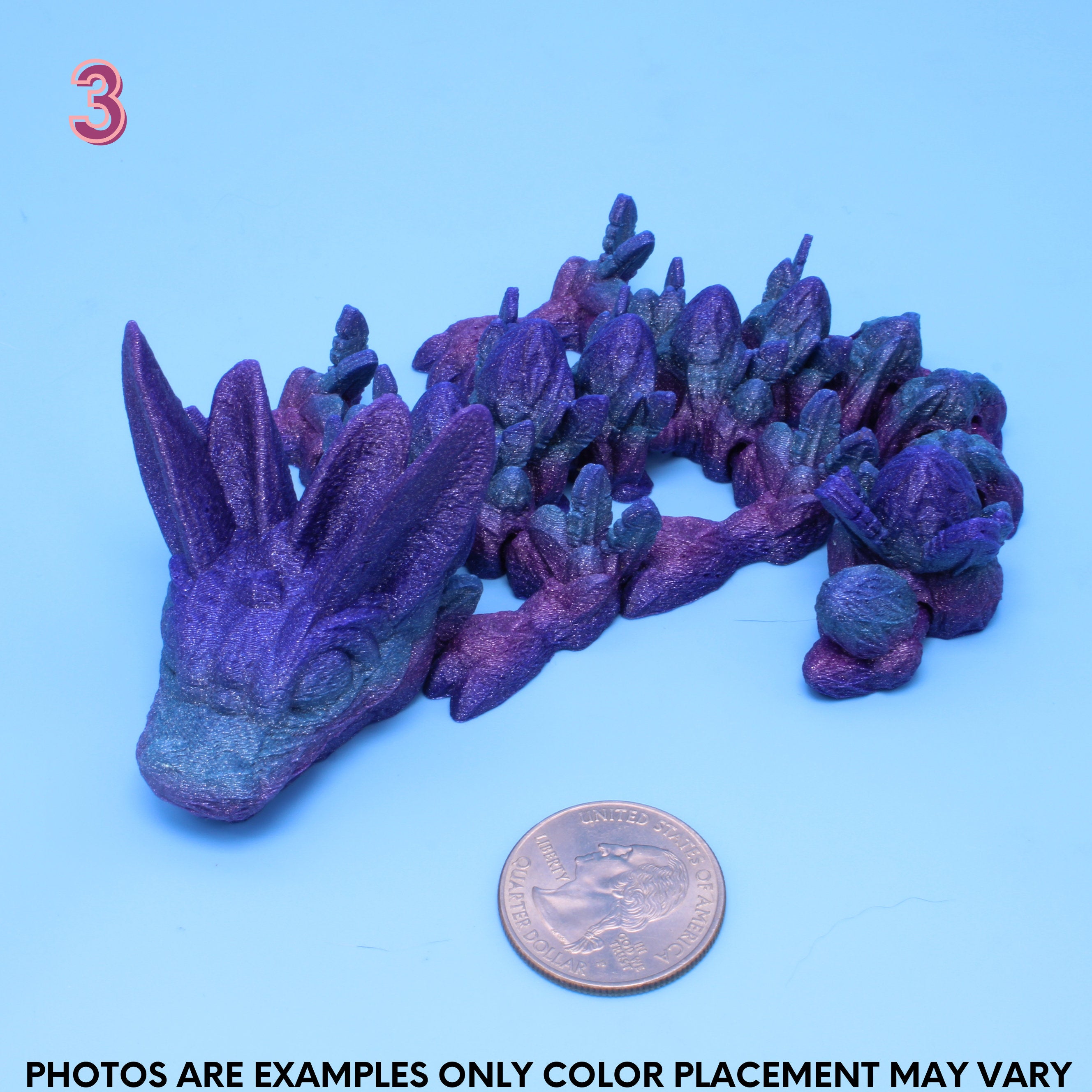 Miniature Dragons | 3D Printed