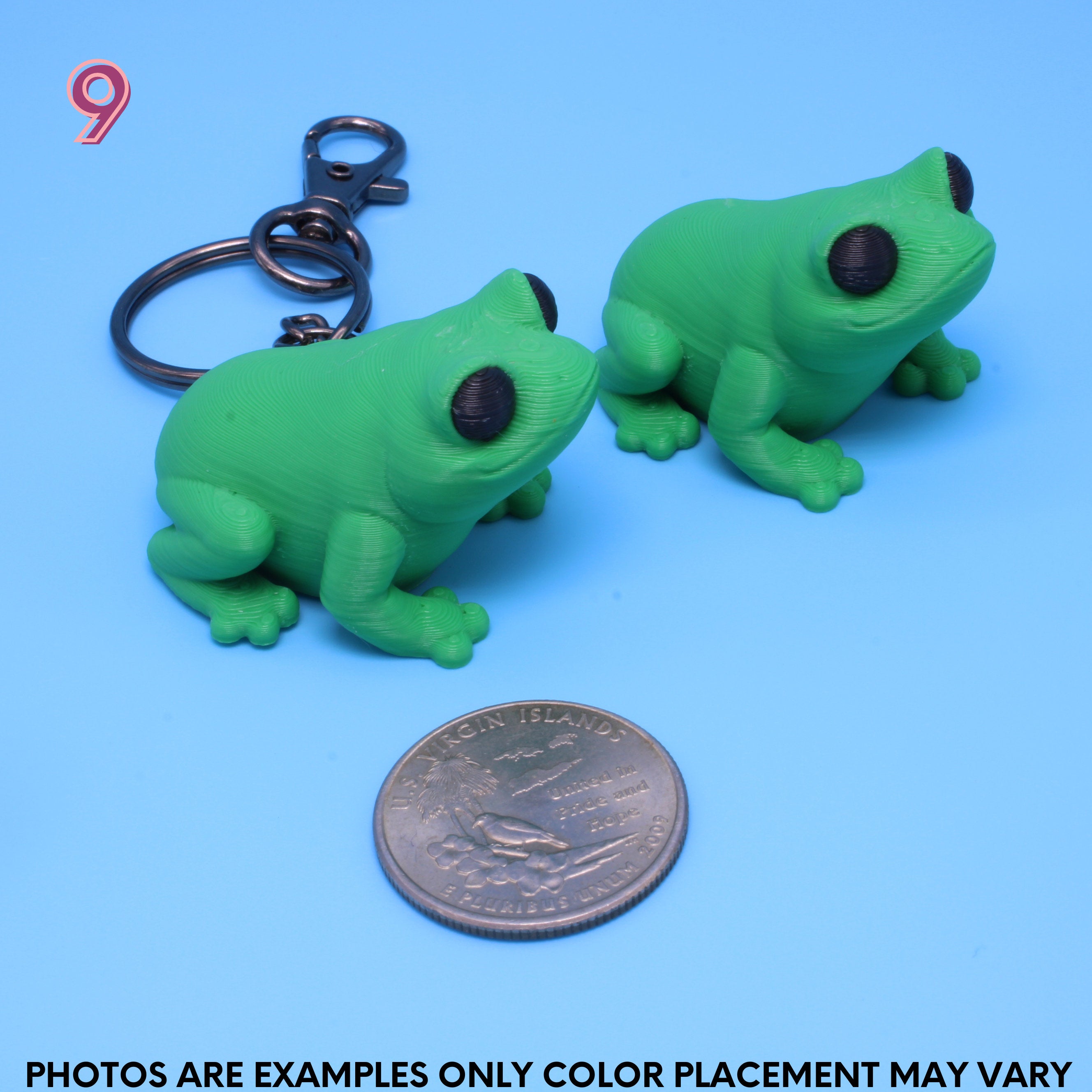 Green Frog | 3D Printed - Authorized seller of Zou 3D