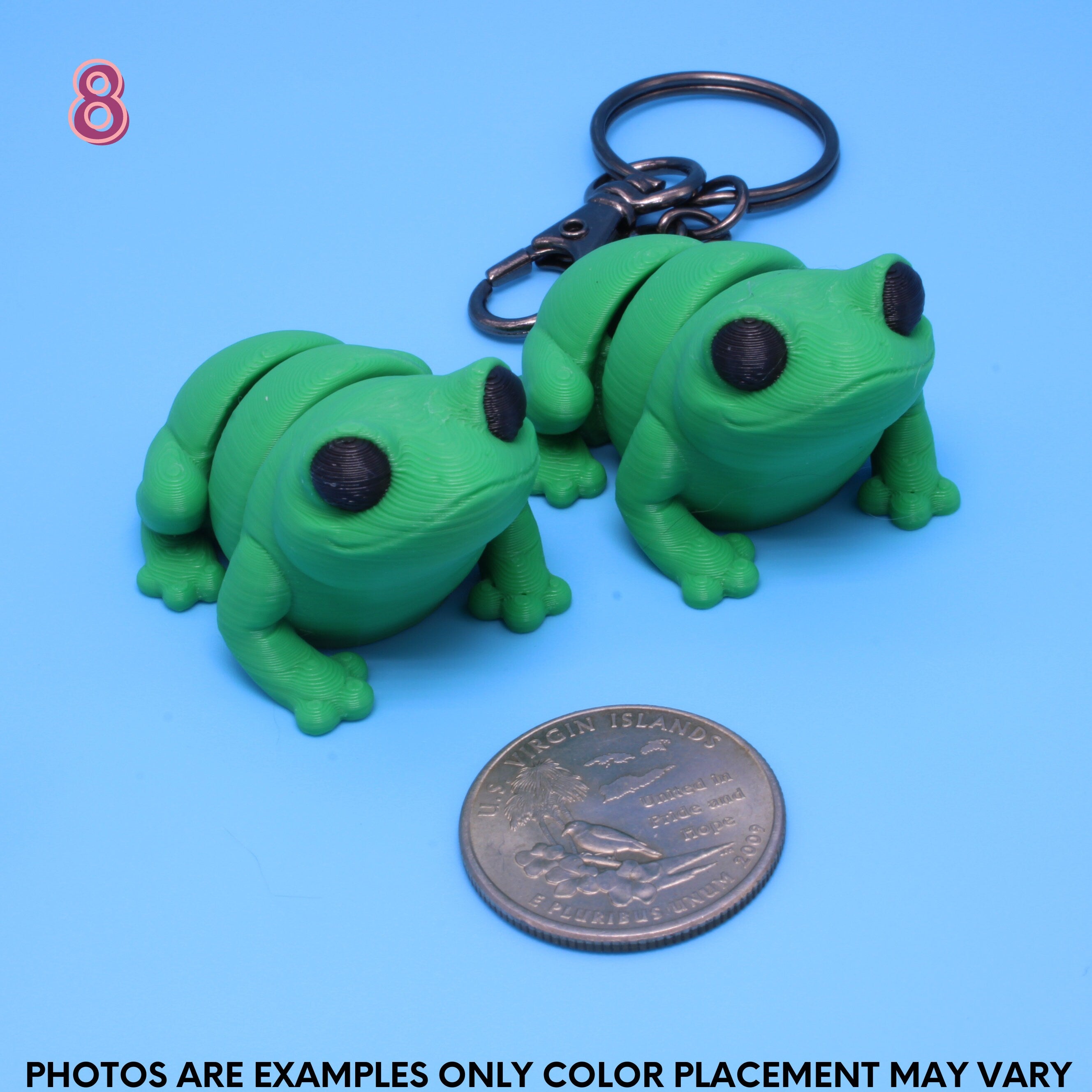 Green Frog | 3D Printed - Authorized seller of Zou 3D