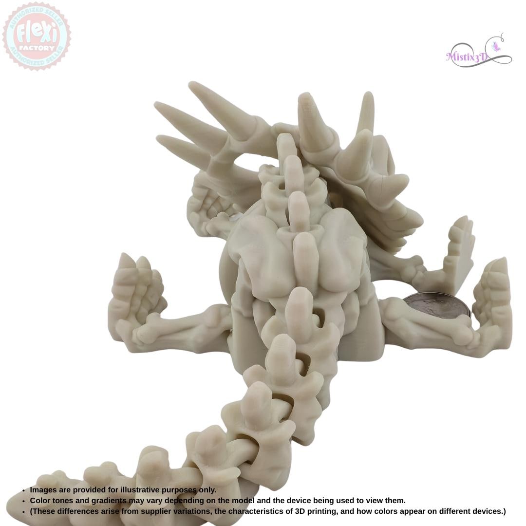 Skeleton Styracosaurus | 3D Printed | Authorized Seller of Flexi Factory