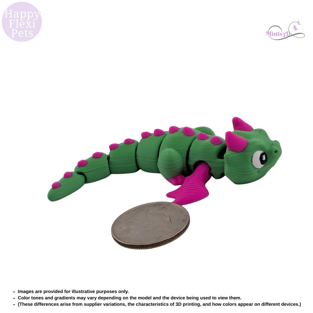 Mini Dragon-3D Printed – Authorized Seller of Happy Flexi Pets