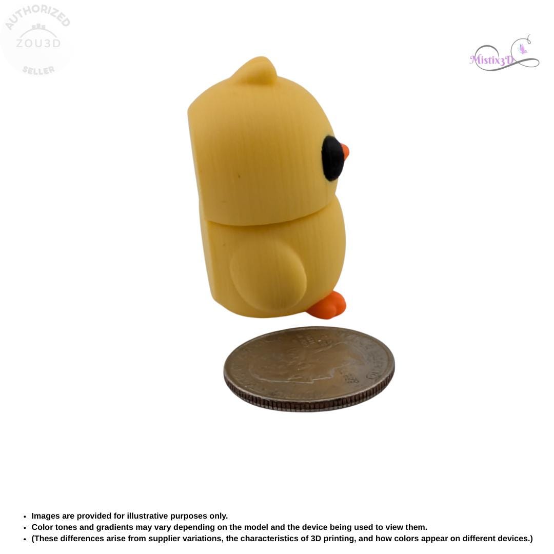 Tiny Chick | 3D Printed | Authorized Seller Zou