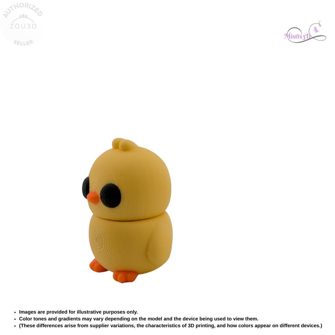 Tiny Chick | 3D Printed | Authorized Seller Zou
