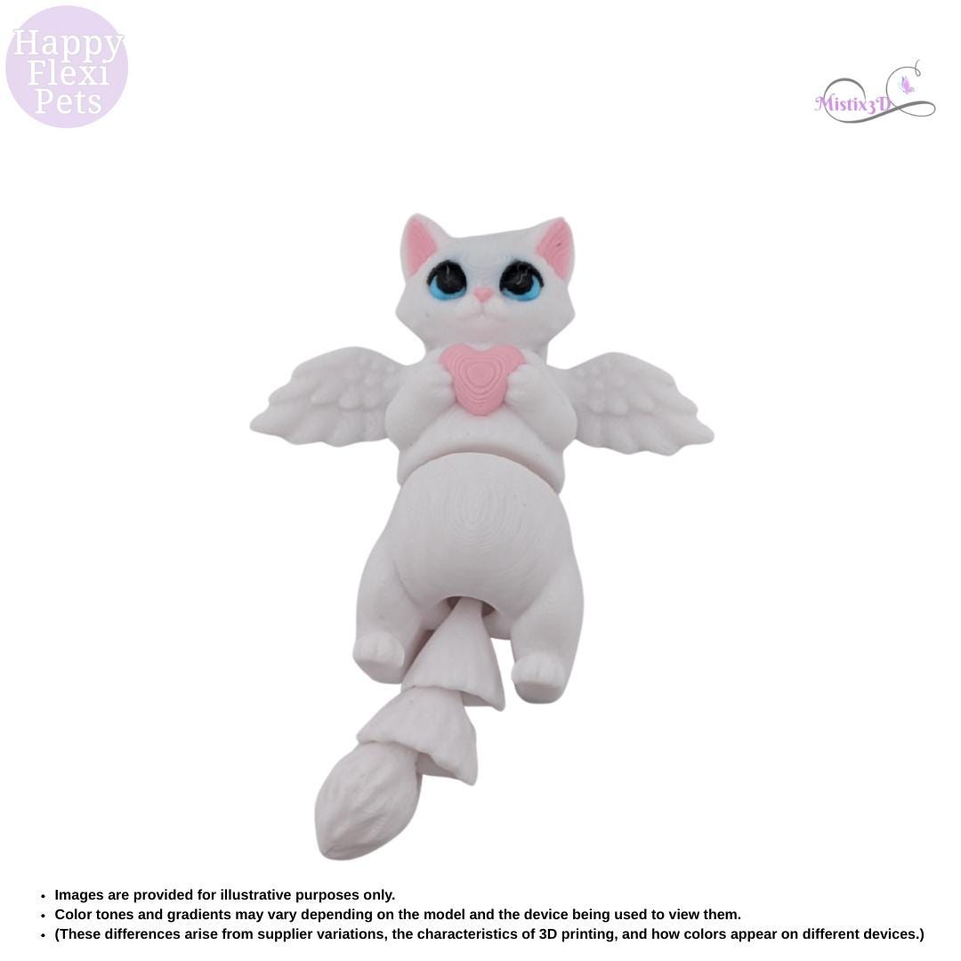 Dark's Winged Cats-3D Printed – Authorized Seller of Happy Flexi Pets