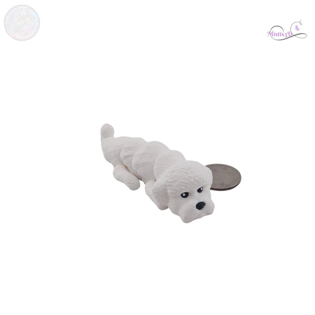 Bichon Frise 3D Printed Fidget – Authorized Seller of Kekreations