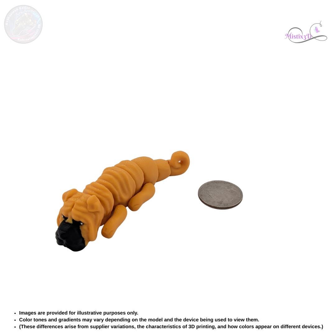 Shar Pei – 3D Printed – Authorized Seller of Kekreations