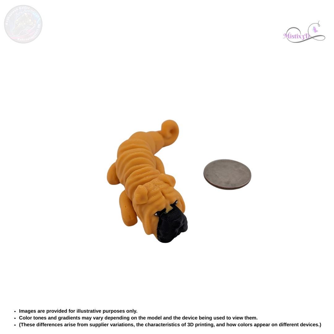 Shar Pei – 3D Printed – Authorized Seller of Kekreations