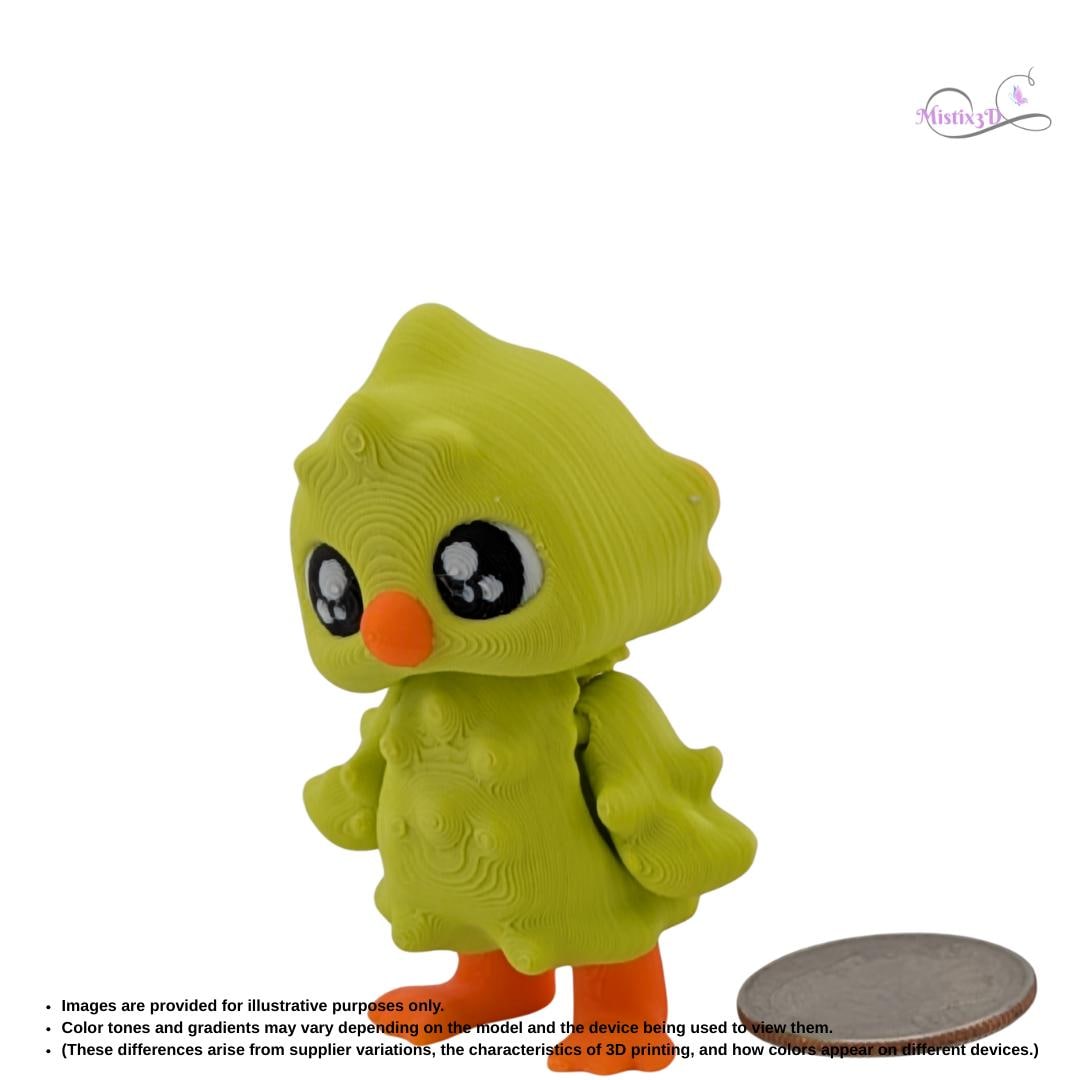 Chick Easter Mooshling Flexi - Authorized Seller of Star Mouse 3D