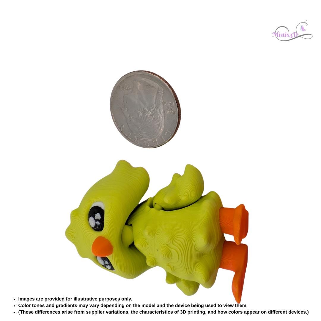 Chick Easter Mooshling Flexi - Authorized Seller of Star Mouse 3D