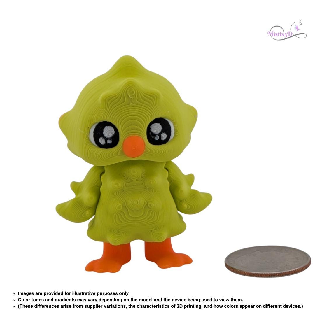 Chick Easter Mooshling Flexi - Authorized Seller of Star Mouse 3D