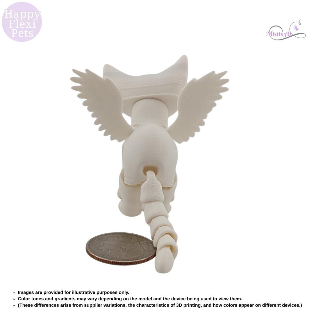 Angel / Devil Kitty 3D Printed – Authorized Seller of Happy Flexi Pets