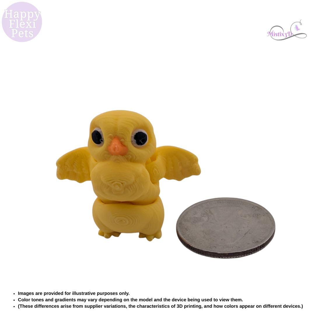Dark's Little Chick - 3D Printed | Authorized Seller of Happy Flexi Pets