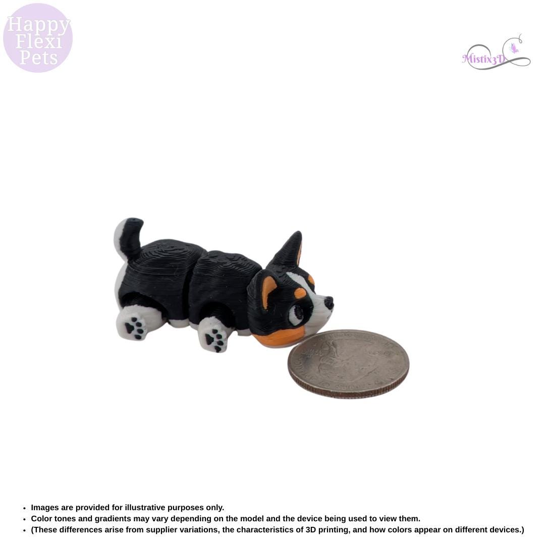 Mini Corgis-3D Printed – Authorized Seller of Happy Flexi Pets