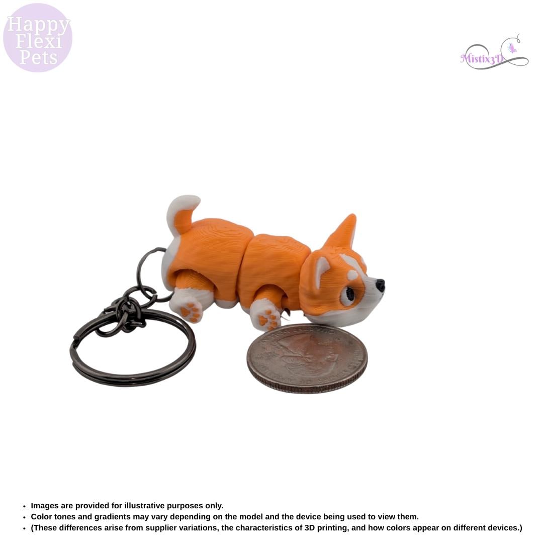 Mini Corgis-3D Printed – Authorized Seller of Happy Flexi Pets
