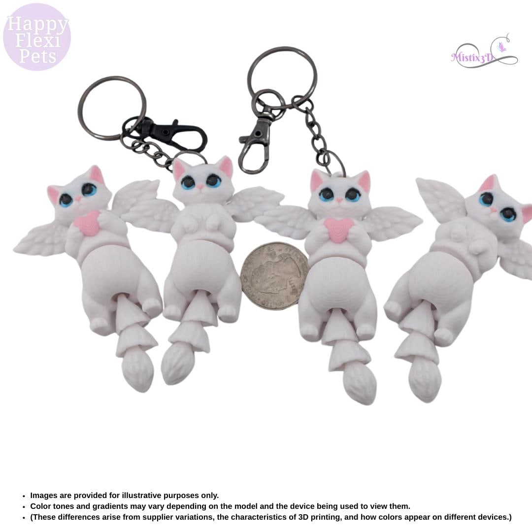 Dark's Winged Cats-3D Printed – Authorized Seller of Happy Flexi Pets