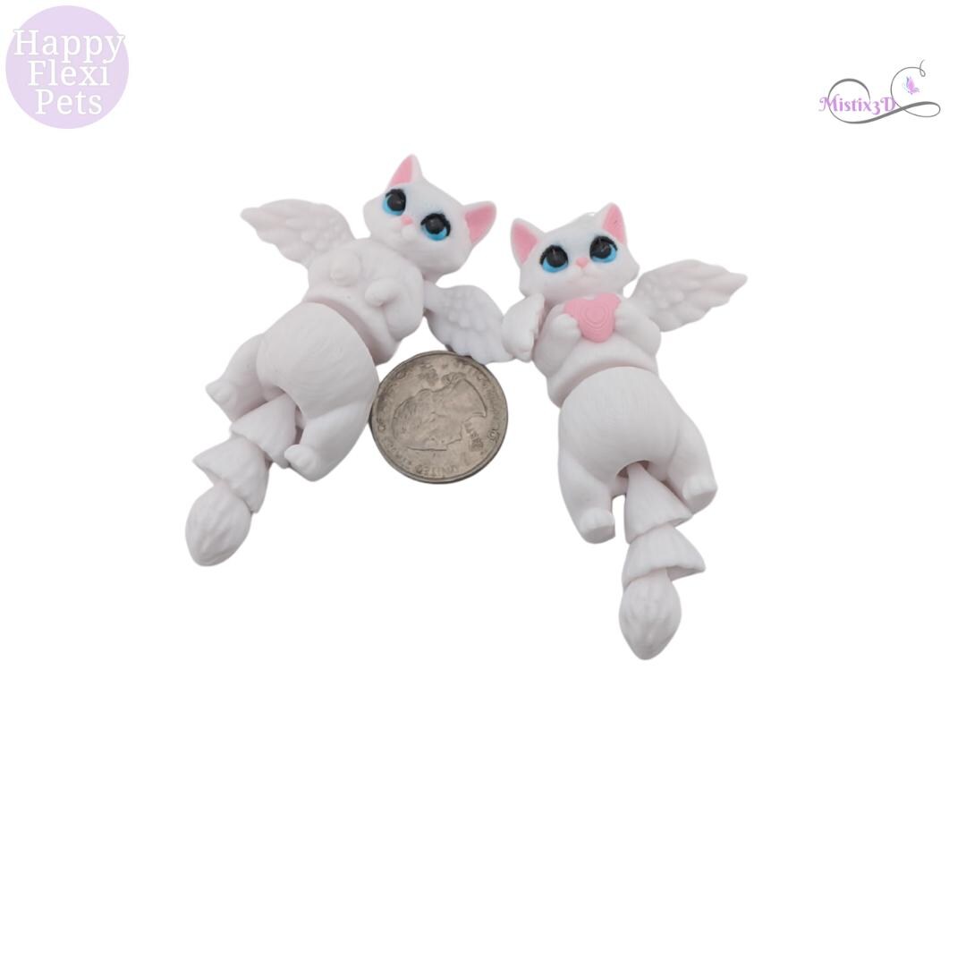 Dark's Winged Cats-3D Printed – Authorized Seller of Happy Flexi Pets