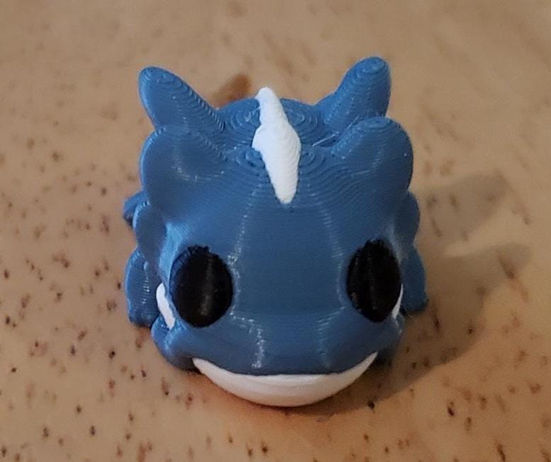 Mini Baby Water Dragon | 3D Printed | Authorized Seller Zou