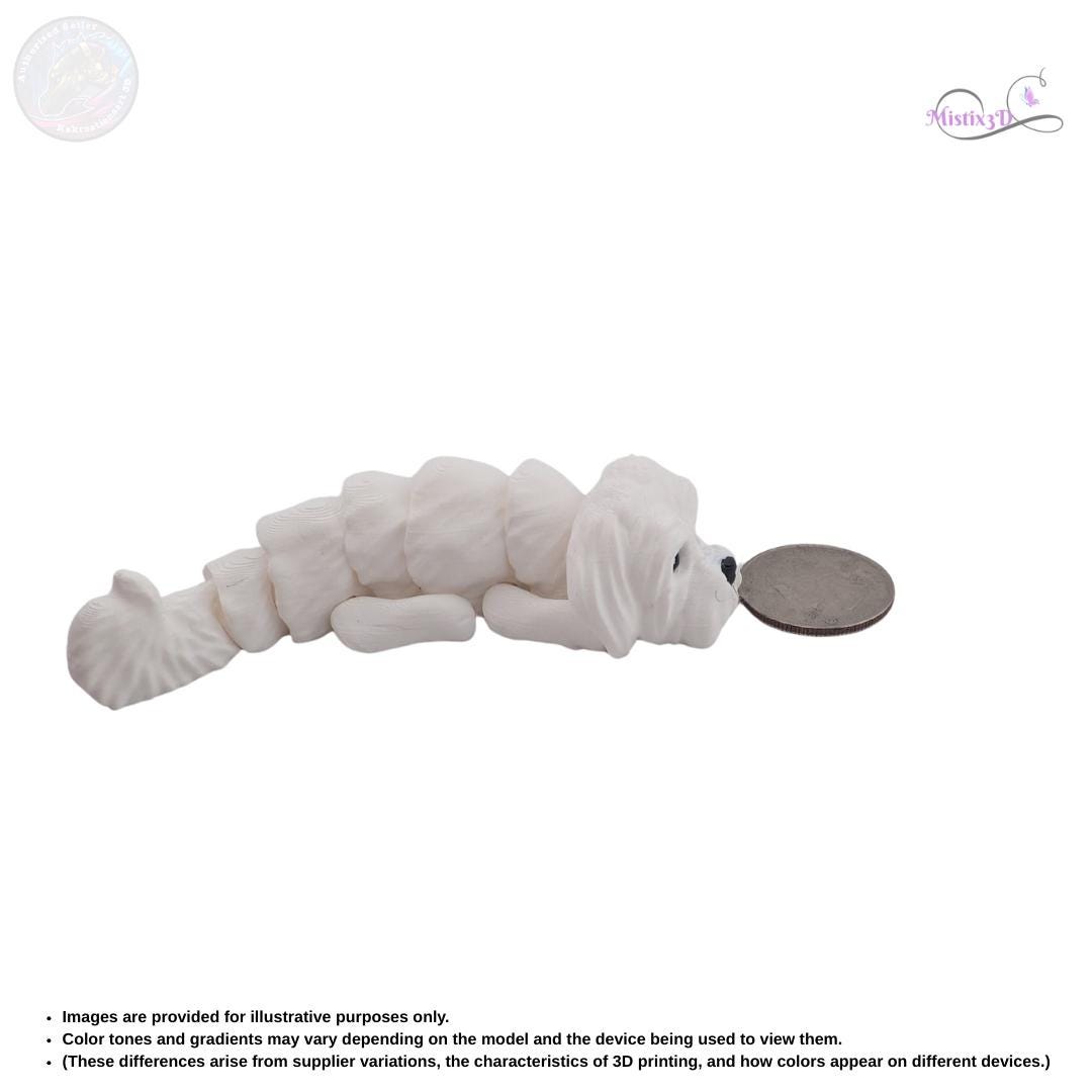 Maltese 3D Printed Dog – Authorized Seller of Kekreations