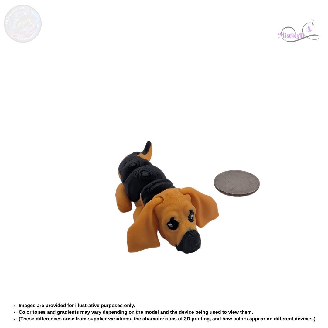 Bloodhound Dog 3D Printed – Authorized Seller of Kekreations
