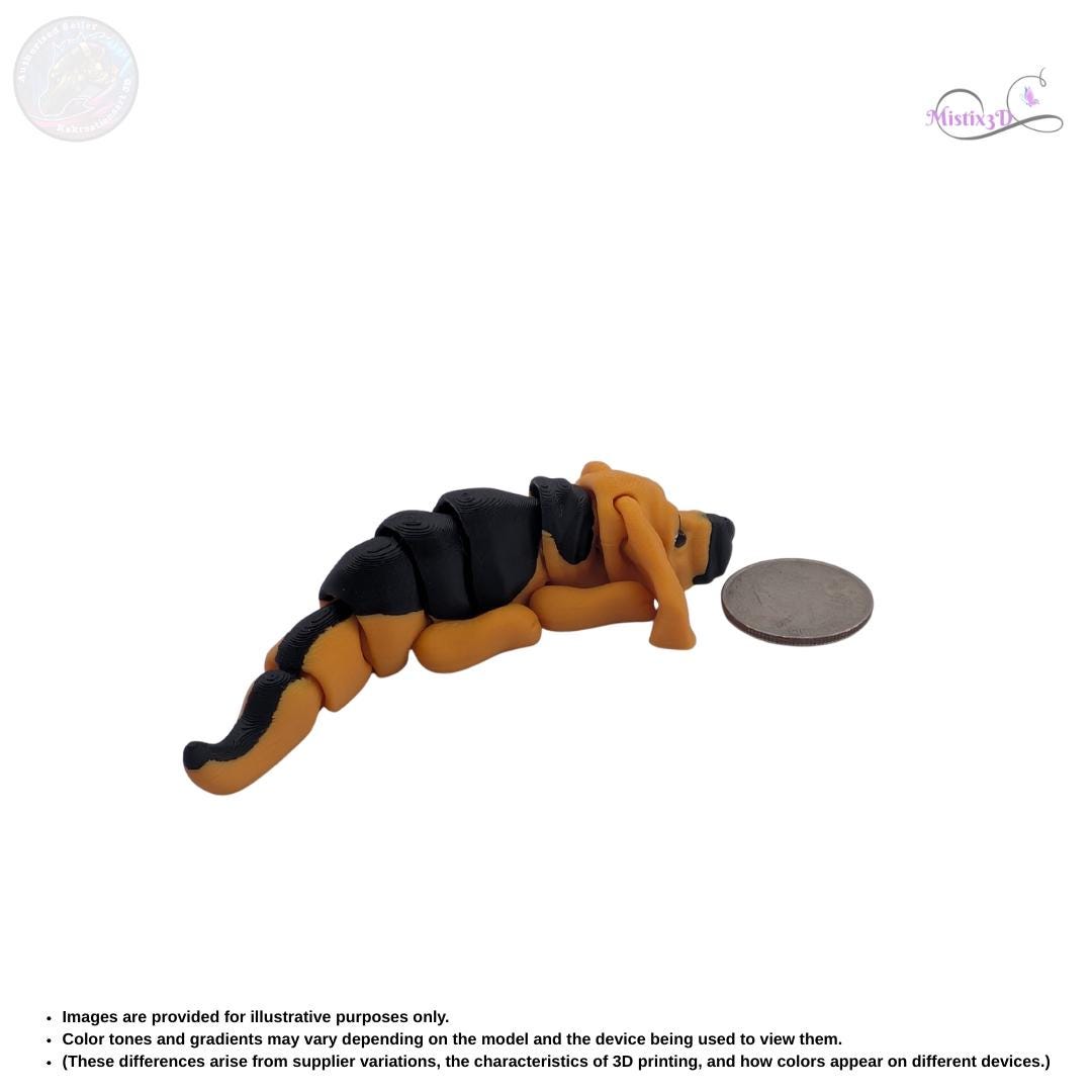 Bloodhound Dog 3D Printed – Authorized Seller of Kekreations