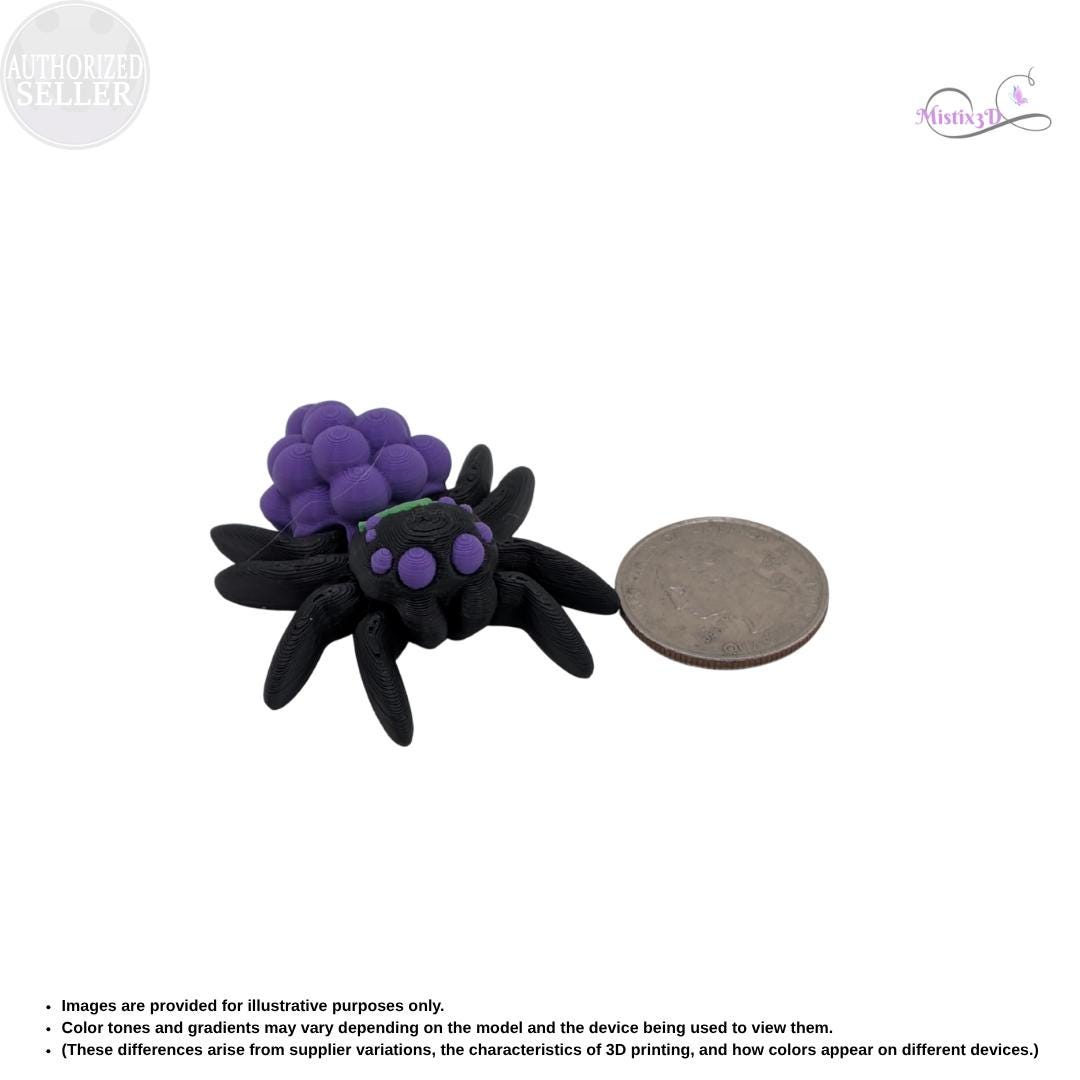 Grape Spider Articulated Fidget