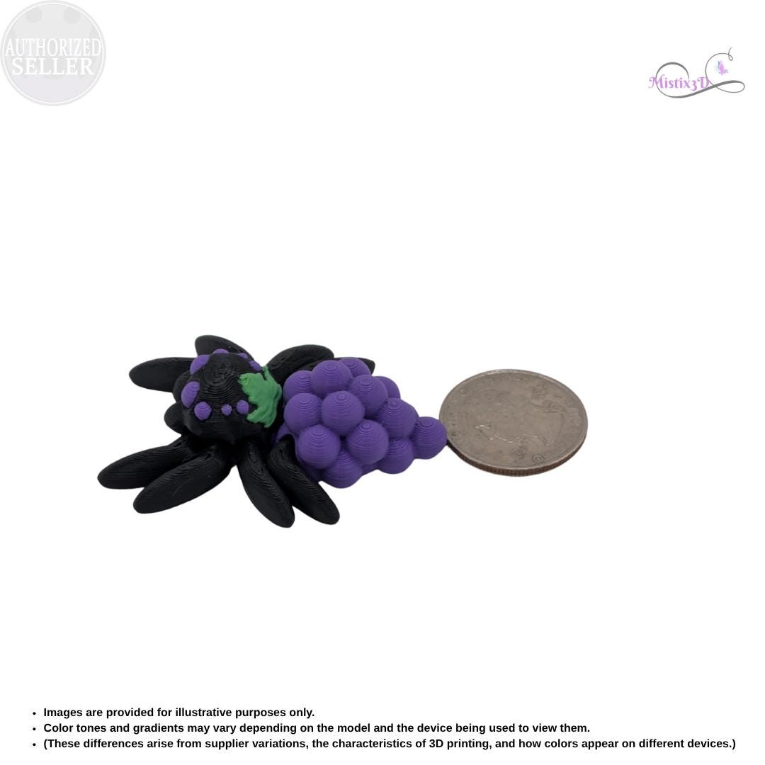 Grape Spider Articulated Fidget