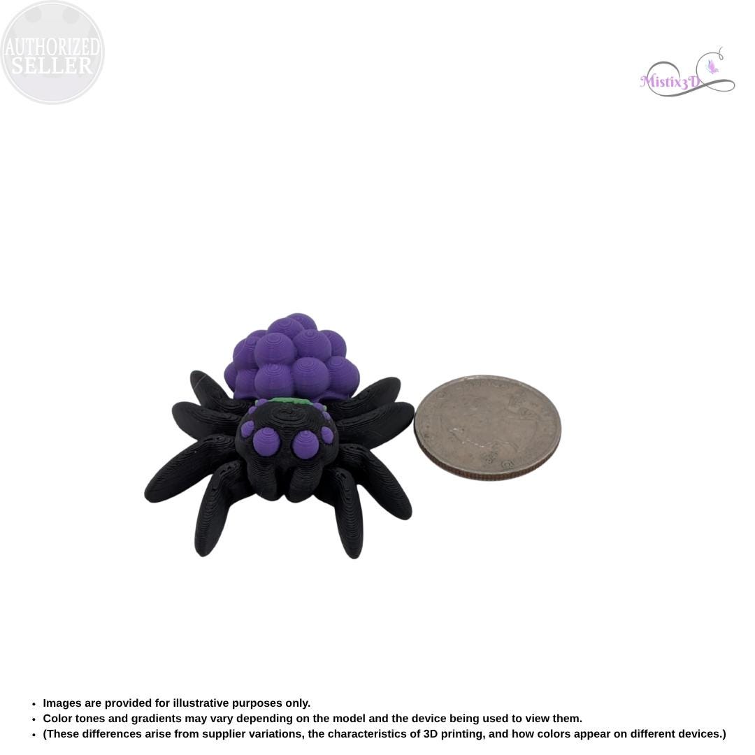 Grape Spider Articulated Fidget