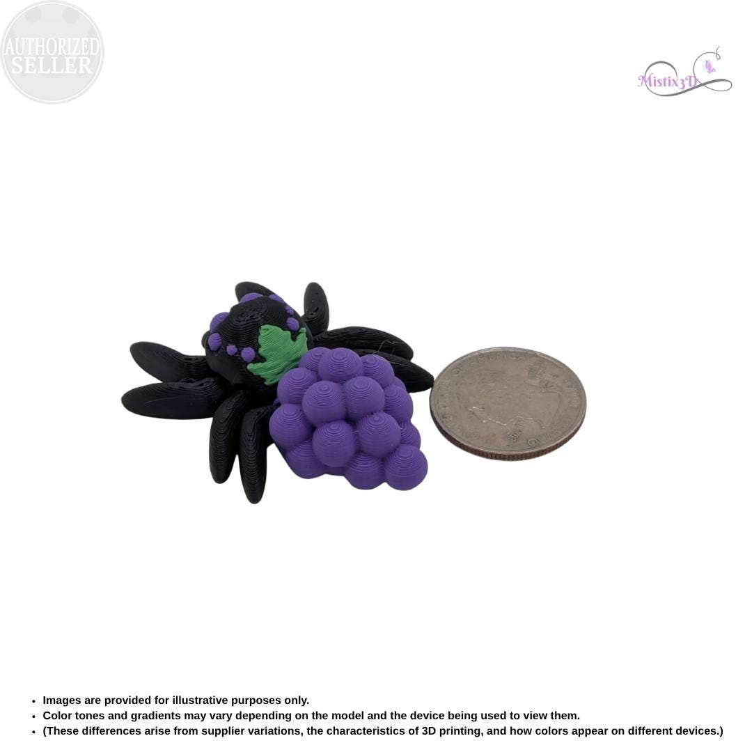 Grape Spider Articulated Fidget