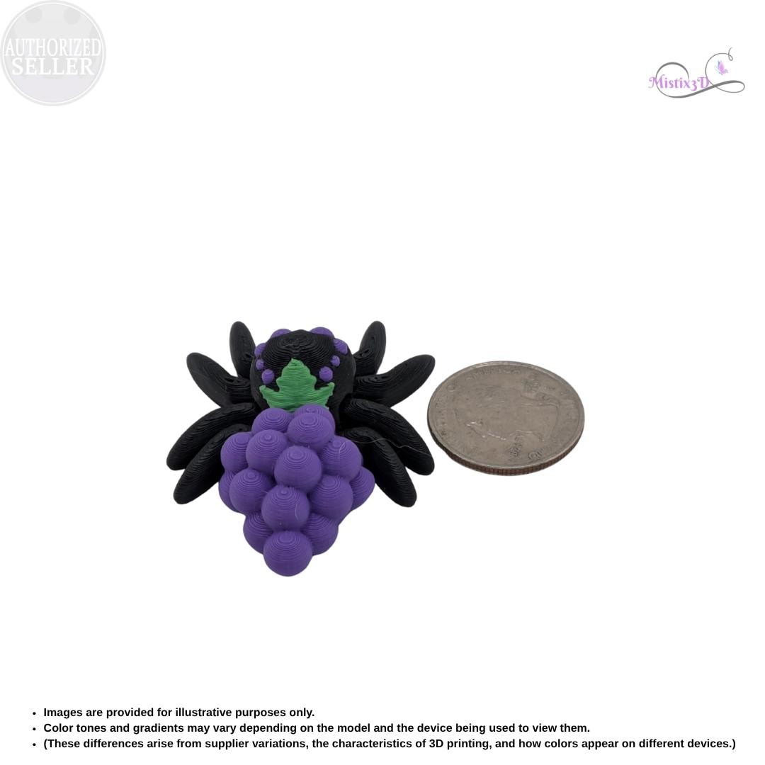 Grape Spider Articulated Fidget