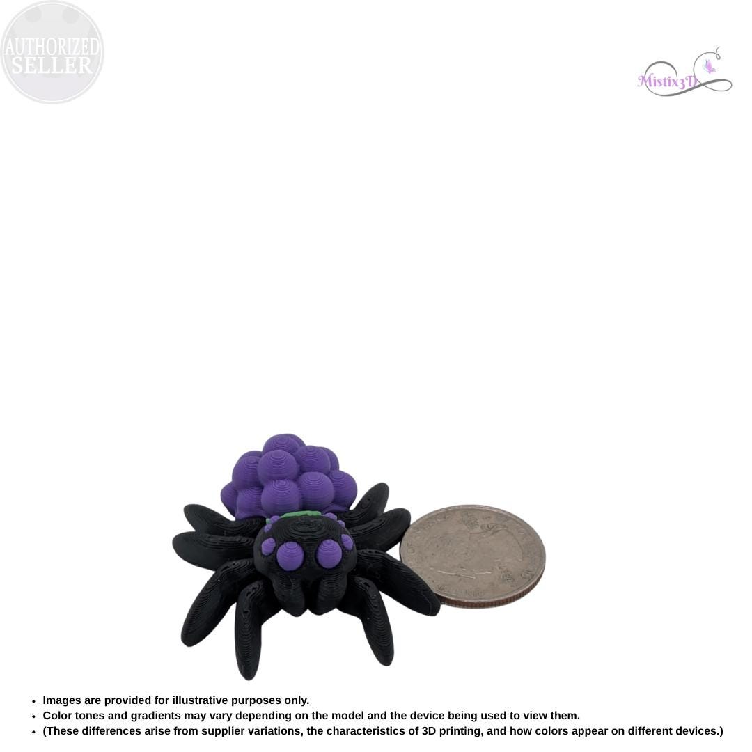 Grape Spider Articulated Fidget
