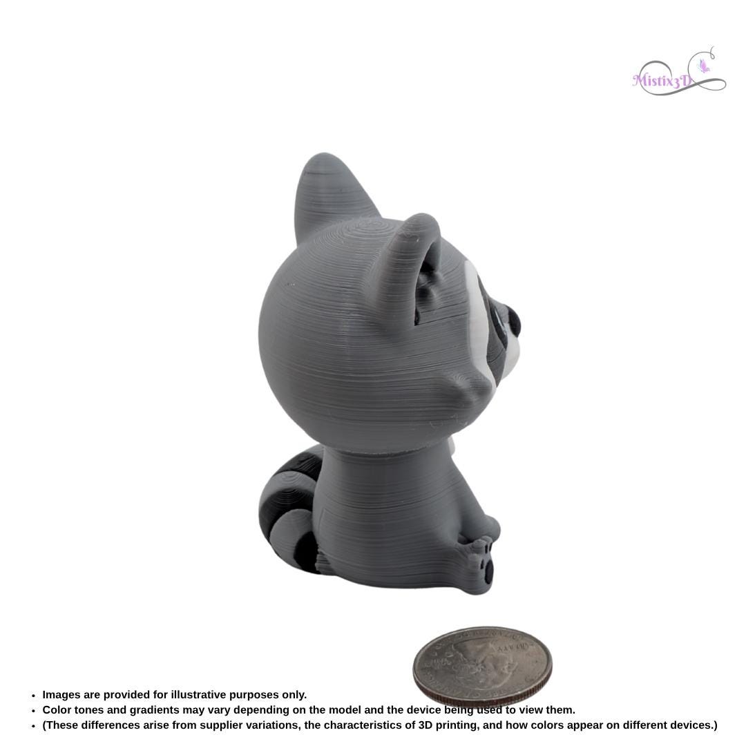 Clicking Raccoon Fidget Toy